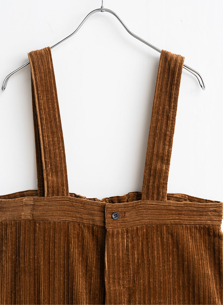 High rise brace trousers 詳細画像 Beige 3