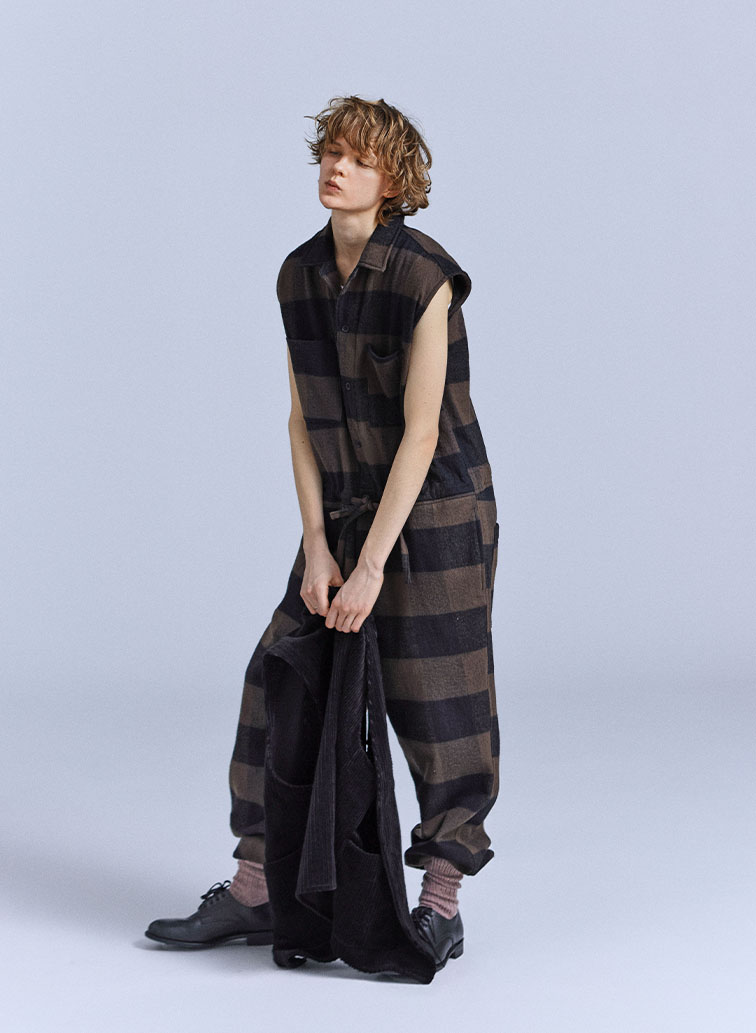 Oversized Sleeveless JK 詳細画像 Black 2