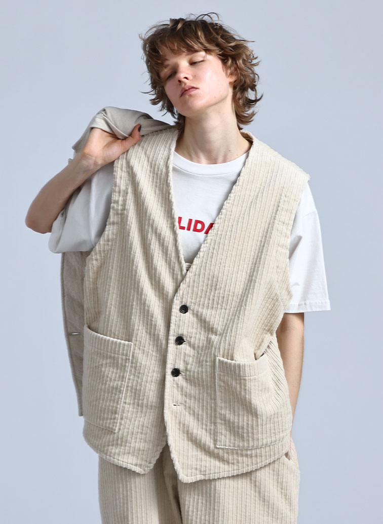 Oversized Sleeveless JK 詳細画像 Off White 1