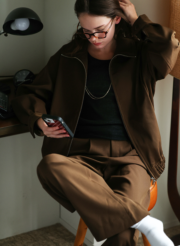 ローカルズ・ブルゾン 詳細画像 Brown 4