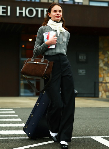 3wayスラックススカート 詳細画像 Black 9