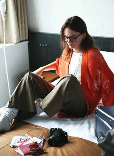 3wayスラックススカート 詳細画像 Brown 5