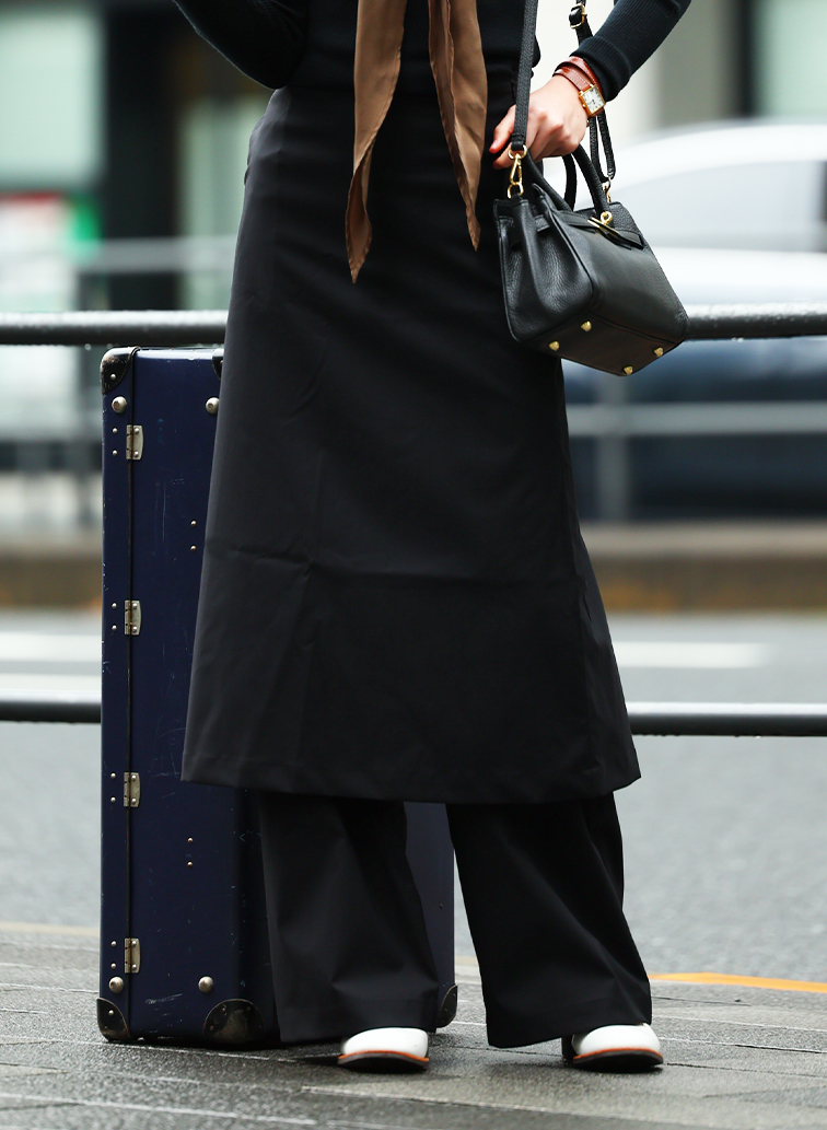 3wayスラックススカート 詳細画像 Black 1