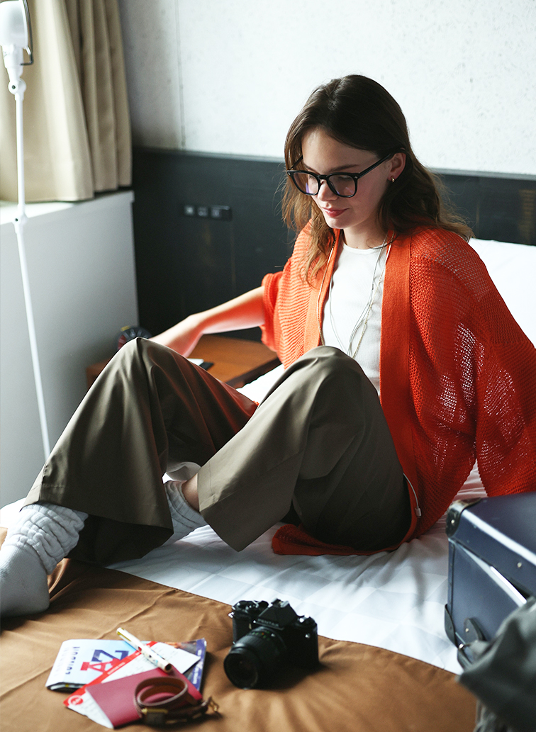 3wayスラックススカート 詳細画像 Brown 5