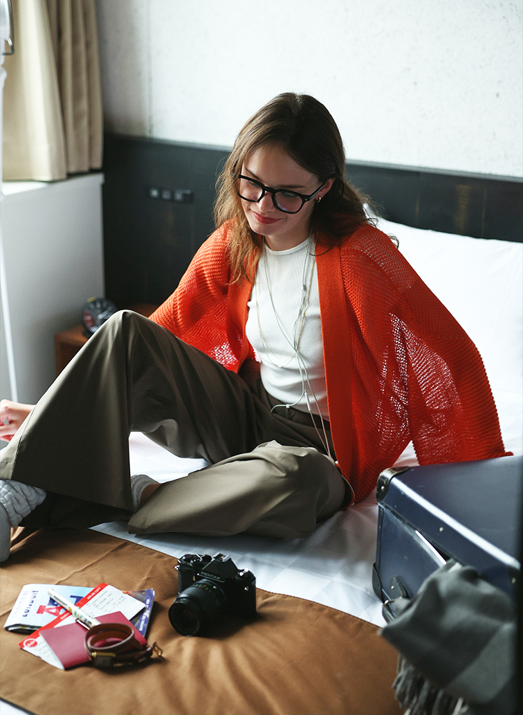 3wayスラックススカート 詳細画像 Brown 6