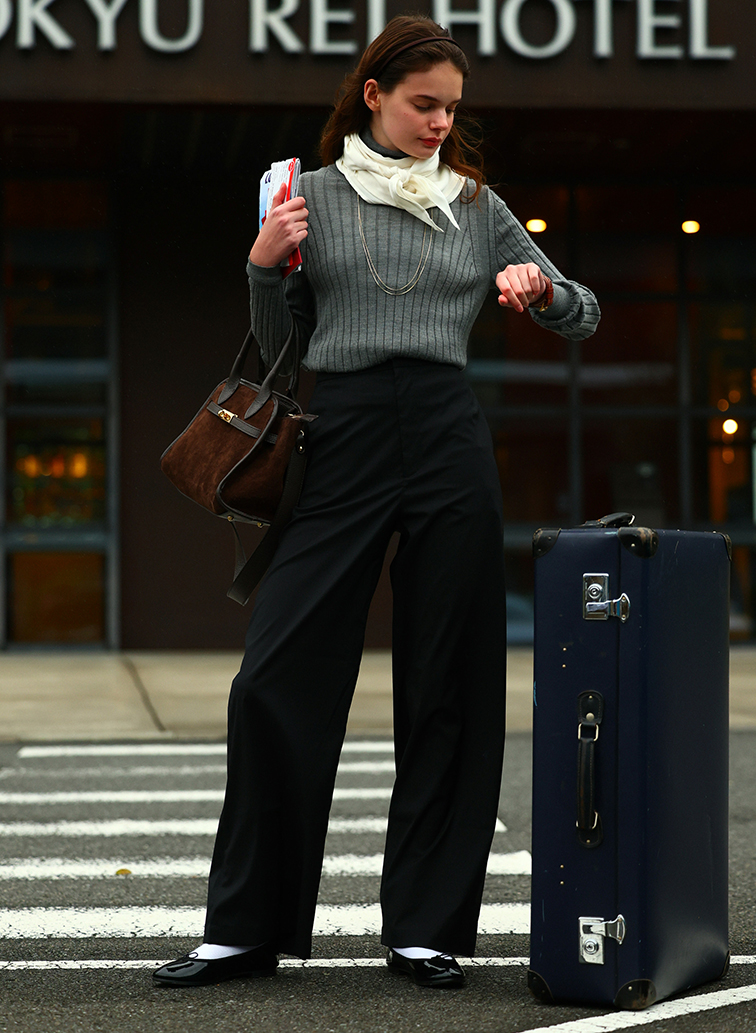 エッセンシャル・スカーフ 詳細画像 White 8