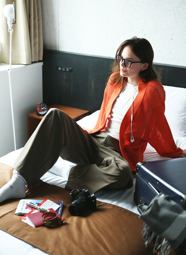 エアリー・カーディガン 詳細画像 Orenge 3