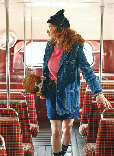 BABY FOX LAMBSWOOL REGULAR JUMPER 詳細画像 Pink 5