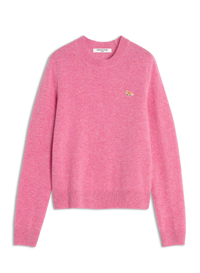 BABY FOX LAMBSWOOL REGULAR JUMPER 詳細画像 Pink 1