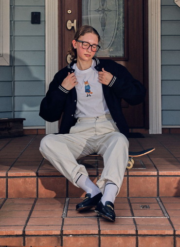 TAPERED JEANS 詳細画像 Ivory 8