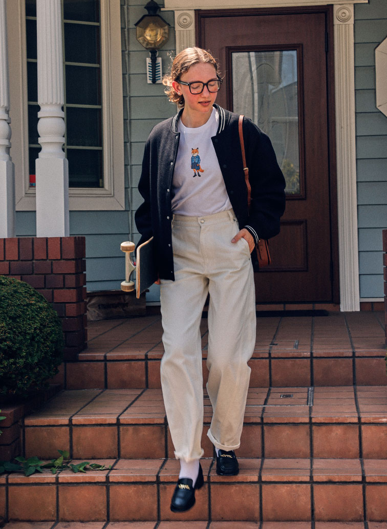 TAPERED JEANS 詳細画像 Ivory 3