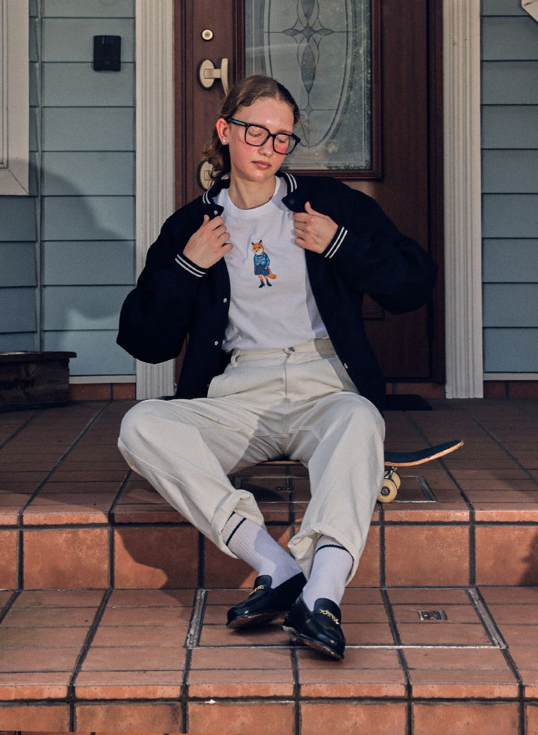 TAPERED JEANS 詳細画像 Ivory 8