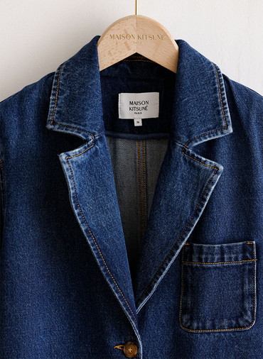 TAILORED DENIM JACKET 詳細画像 Indigo 3