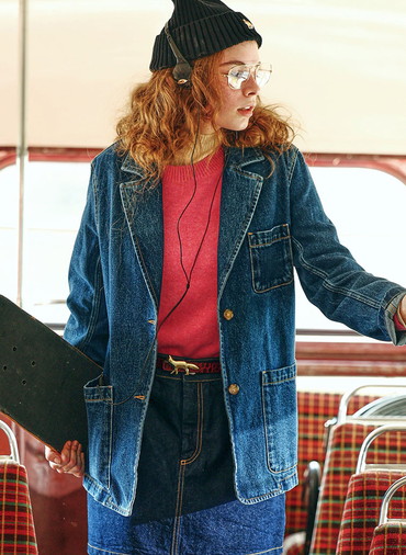 TAILORED DENIM JACKET