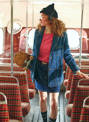 TAILORED DENIM JACKET 詳細画像 Indigo 6