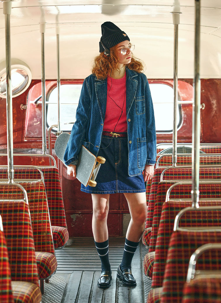 TAILORED DENIM JACKET 詳細画像 Indigo 3