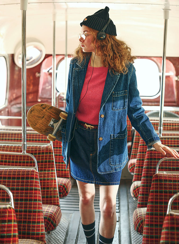 TAILORED DENIM JACKET 詳細画像 Indigo 6