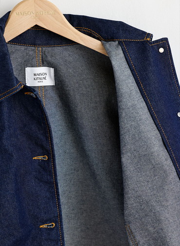 DENIM CROPPED JACKET 詳細画像 Indigo 6