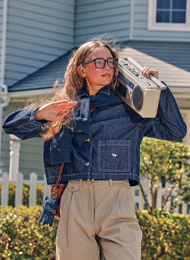 DENIM CROPPED JACKET 詳細画像 Indigo 6