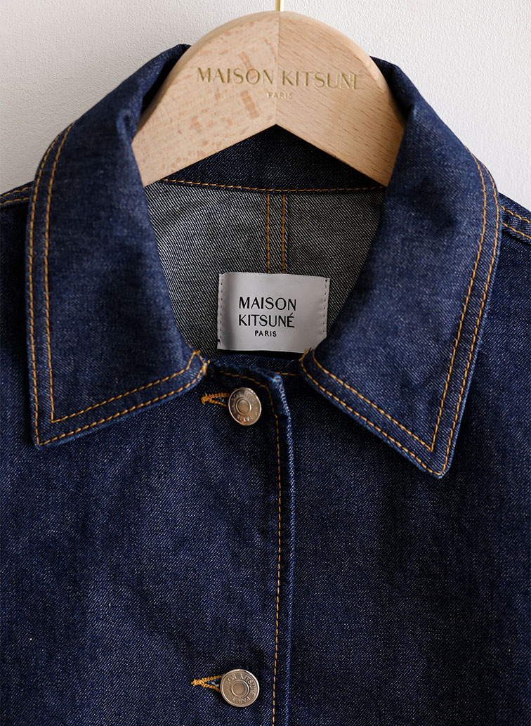 DENIM CROPPED JACKET 詳細画像 Indigo 3