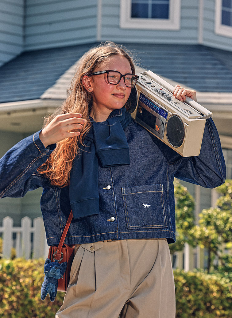 DENIM CROPPED JACKET 詳細画像 Indigo 4
