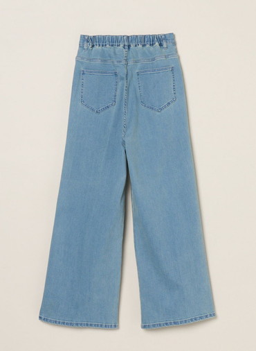 デニム センターマークド バギーパンツ 詳細画像 Indigo 4