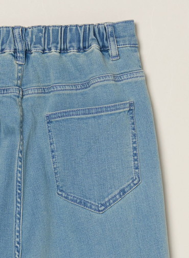 デニム センターマークド バギーパンツ 詳細画像 Indigo 6