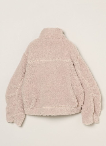 エコペルボアボンバージャケット 詳細画像 Beige 2