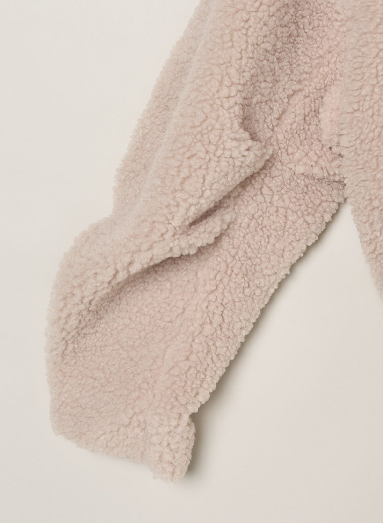 エコペルボアボンバージャケット 詳細画像 Beige 4