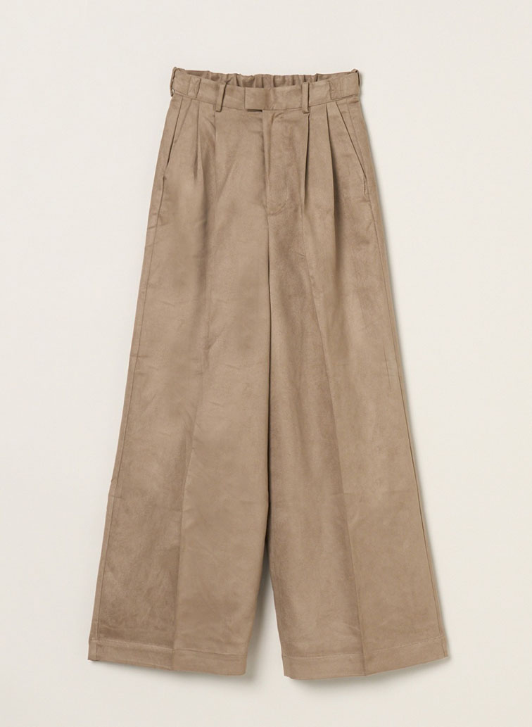 フェイクスウェードパンツ 詳細画像 Camel 2