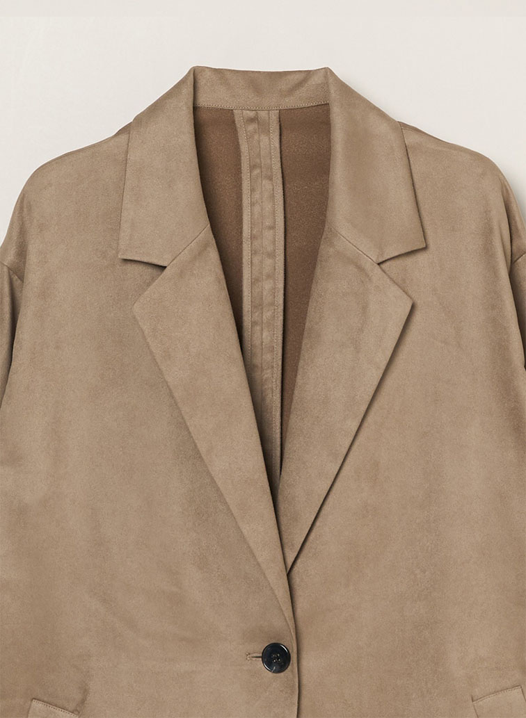 フェイクスウェードジャケット 詳細画像 Gray 3