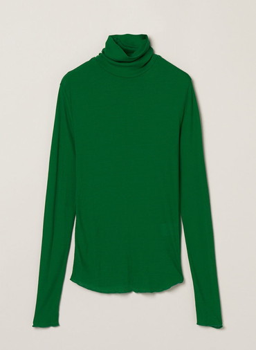 ソフトシースルー タートルネック