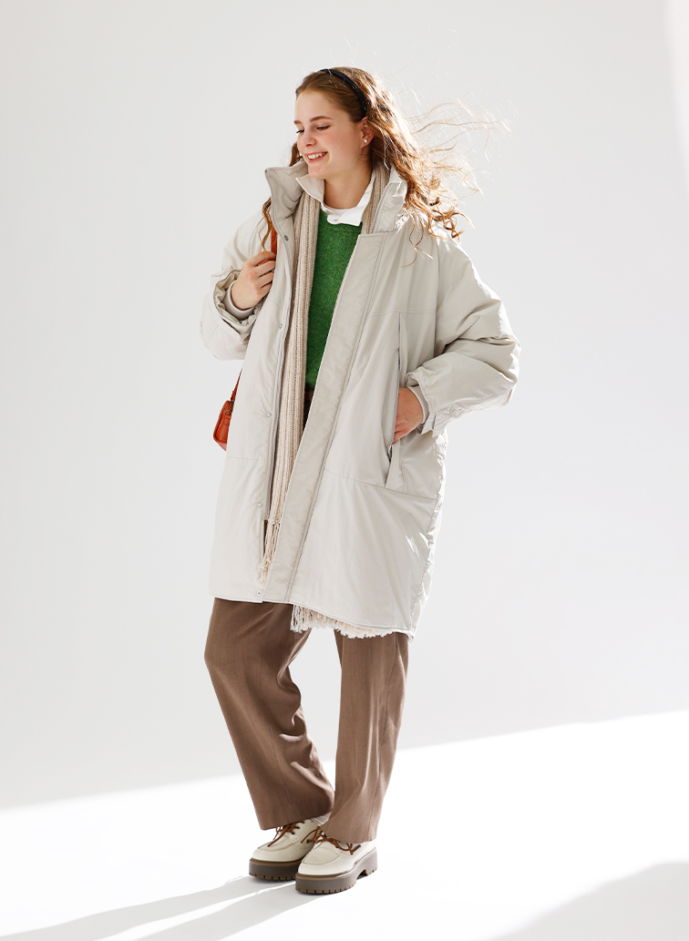 W’S MONSTER PARKA 詳細画像 Light Gray 4