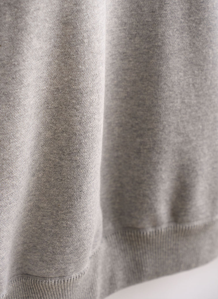 裏起毛スウェットシャツ 詳細画像 Gray 4