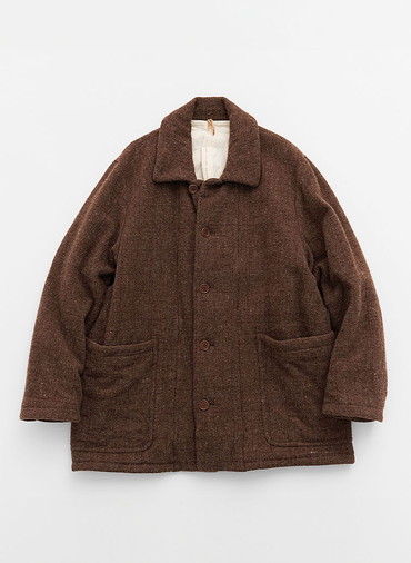 【CAPSULE COLLECTION】ショートオーバーコート 詳細画像 Brown 1
