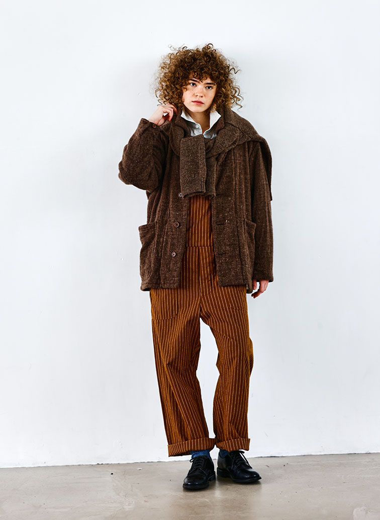 【CAPSULE COLLECTION】ショートオーバーコート 詳細画像 Brown 2