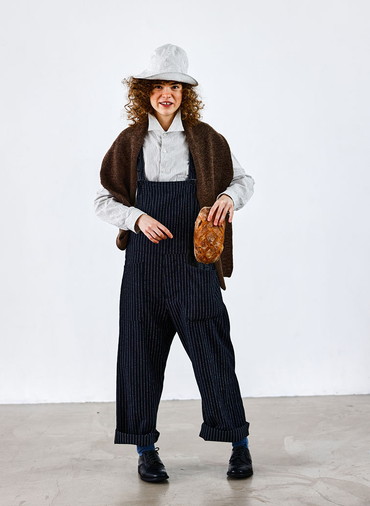 【CAPSULE COLLECTION】POロングシャツ/Pullover Long Shirt 詳細画像 Brown 3