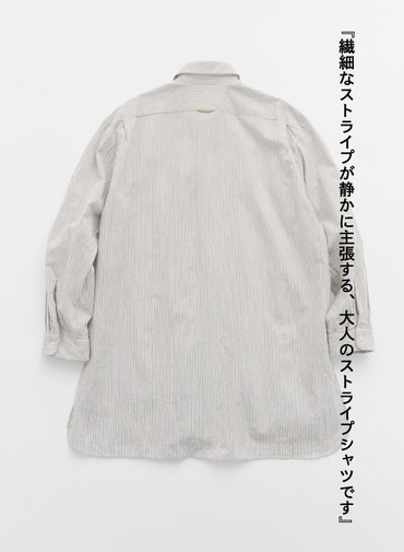 【CAPSULE COLLECTION】POロングシャツ/Pullover Long Shirt 詳細画像 Brown 10