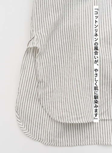 【CAPSULE COLLECTION】POロングシャツ/Pullover Long Shirt 詳細画像 Brown 11