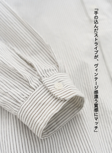 【CAPSULE COLLECTION】POロングシャツ/Pullover Long Shirt 詳細画像 Brown 12