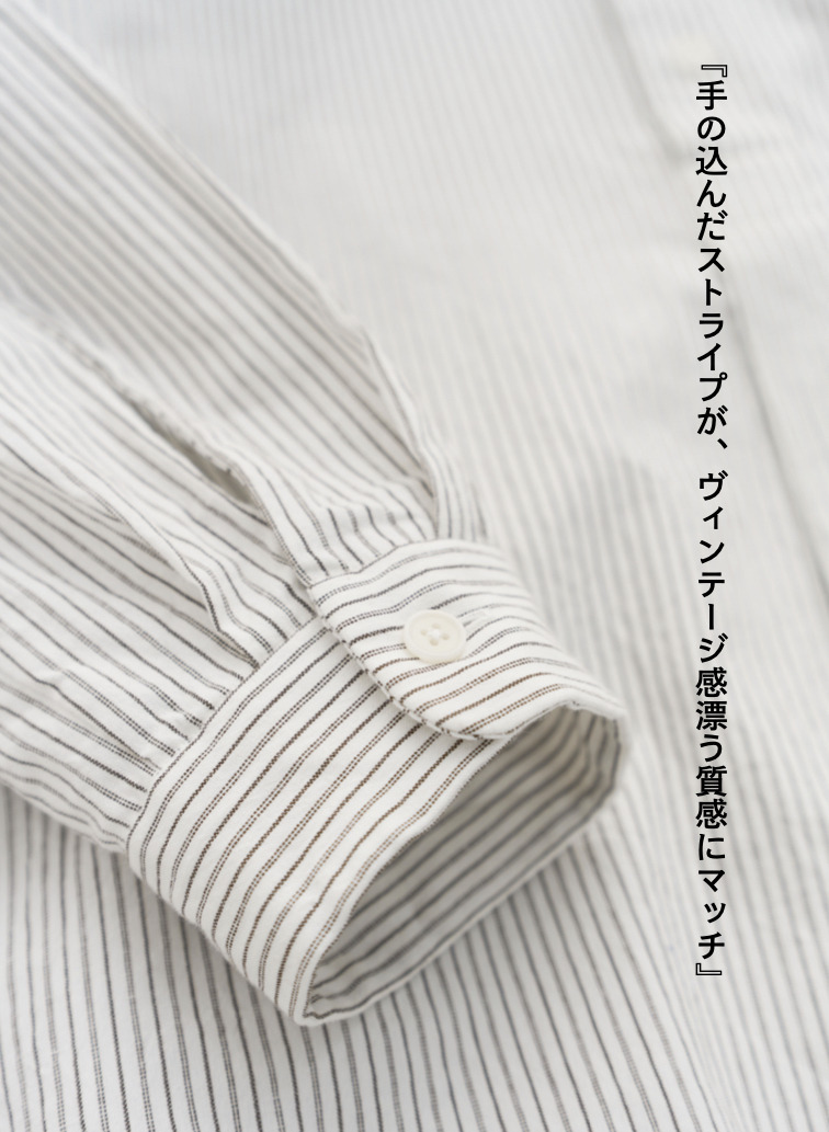 【CAPSULE COLLECTION】POロングシャツ/Pullover Long Shirt 詳細画像 Brown 12