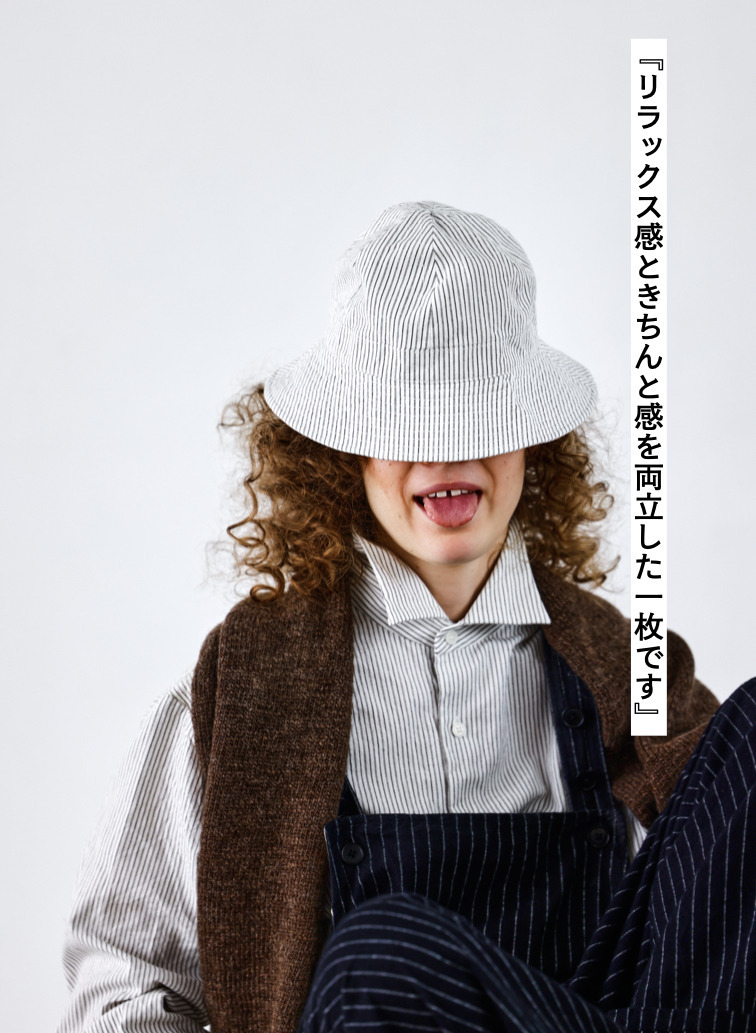 【CAPSULE COLLECTION】POロングシャツ/Pullover Long Shirt 詳細画像 Brown 8