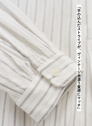 【CAPSULE COLLECTION】POロングシャツ/Pullover Long Shirt 詳細画像 Gray 12