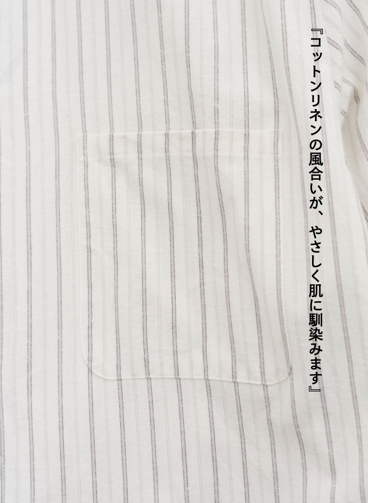 【CAPSULE COLLECTION】POロングシャツ/Pullover Long Shirt 詳細画像 Gray 11