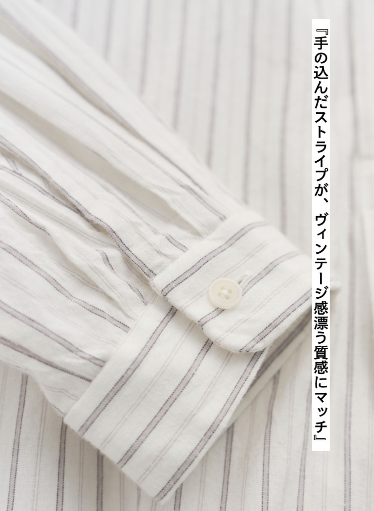 【CAPSULE COLLECTION】POロングシャツ/Pullover Long Shirt 詳細画像 Gray 12