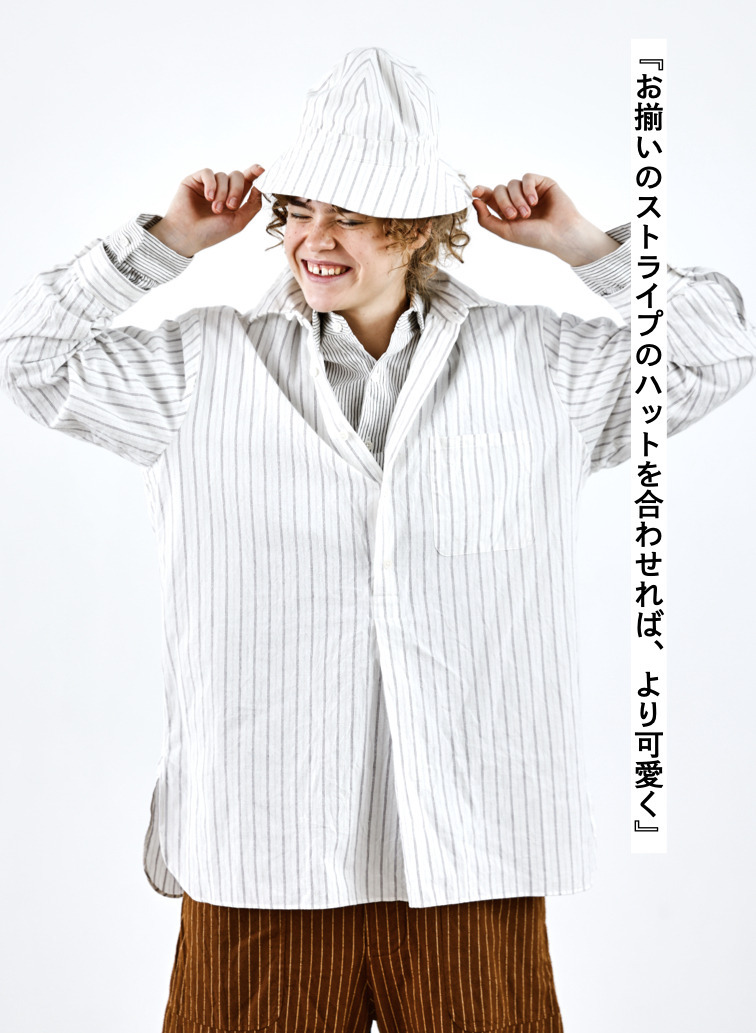 【CAPSULE COLLECTION】POロングシャツ/Pullover Long Shirt 詳細画像 Gray 5