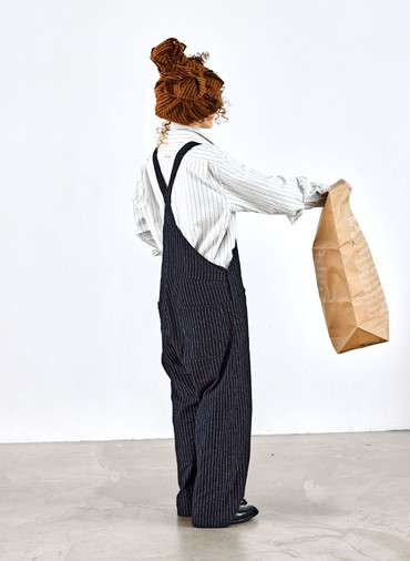 【CAPSULE COLLECTION】オーバーオール/Overalls 詳細画像 Black 2