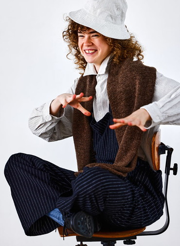 【CAPSULE COLLECTION】オーバーオール/Overalls 詳細画像 Black 6