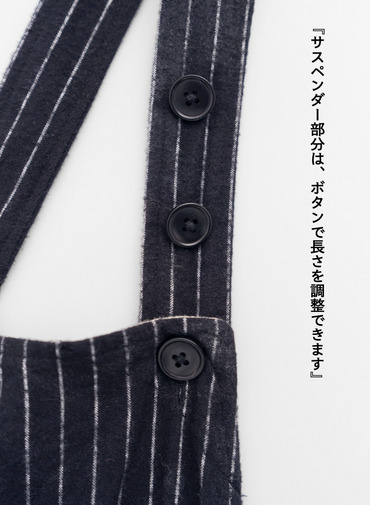 【CAPSULE COLLECTION】オーバーオール/Overalls 詳細画像 Black 11