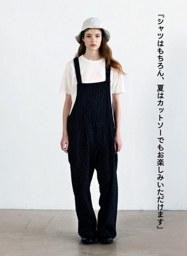【CAPSULE COLLECTION】オーバーオール/Overalls 詳細画像 Black 5
